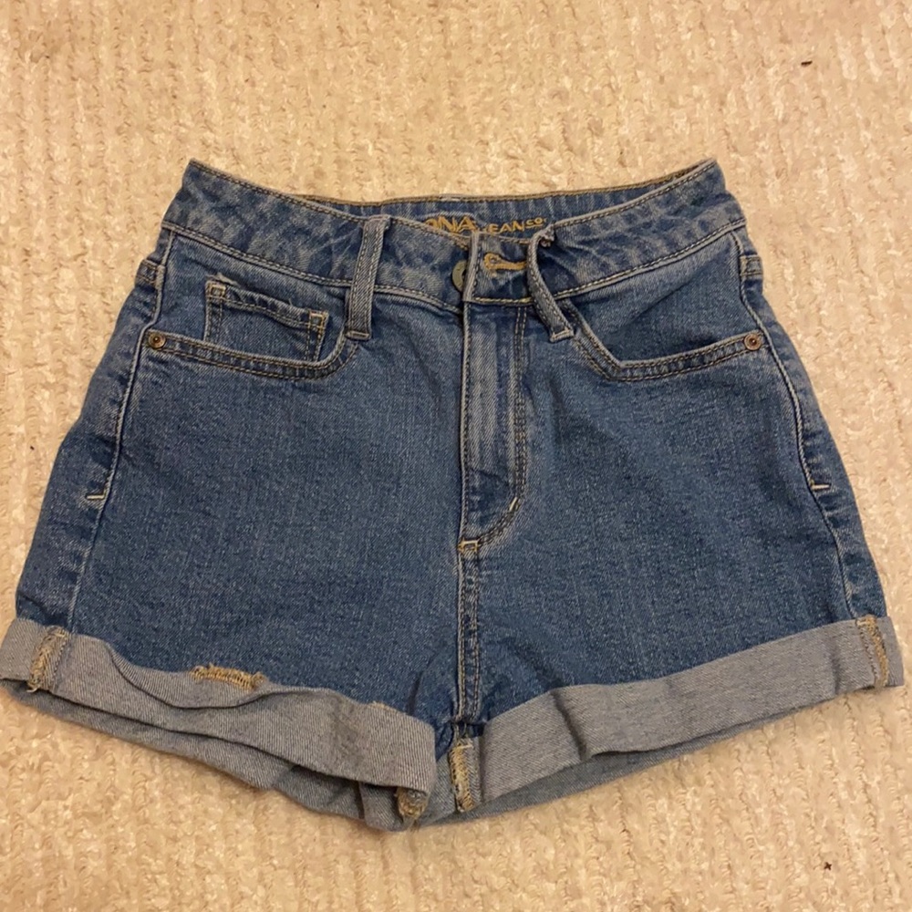 Vintage Arizona high waist shorts XS denim cuffed